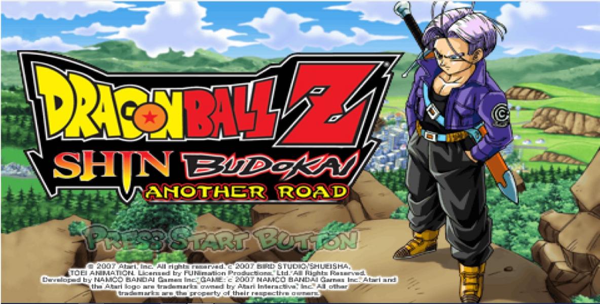 Dragon Ball Z Shin Budokai: Another Road Title Screen